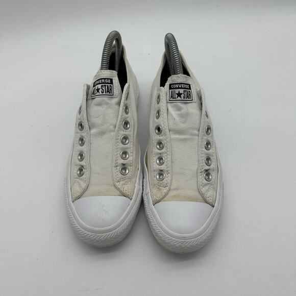 Womens Size 7.5 Converse Chuck Taylor All Star Laceless Canvas Classic Shoes - Picture 3 of 10